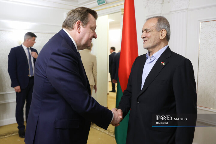 دیدار روسای مجالس بلاروس با رئیس جمهور