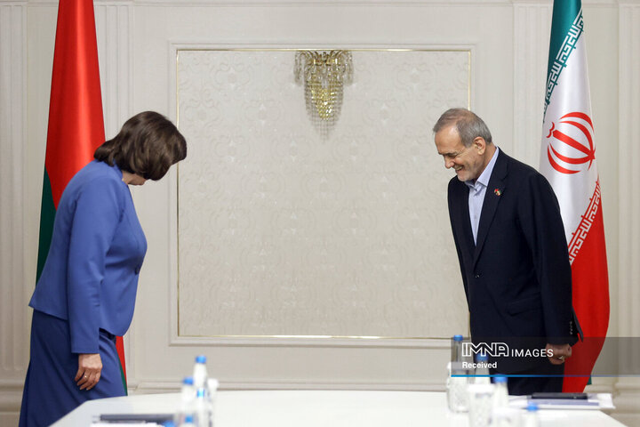 دیدار روسای مجالس بلاروس با رئیس جمهور