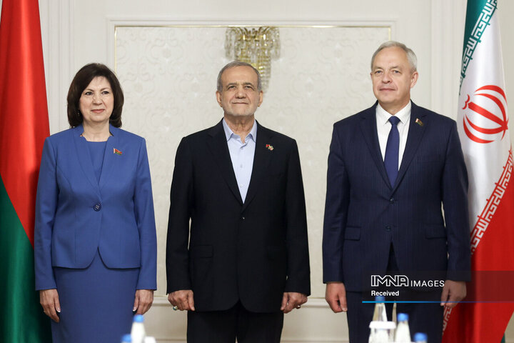 دیدار روسای مجالس بلاروس با رئیس جمهور