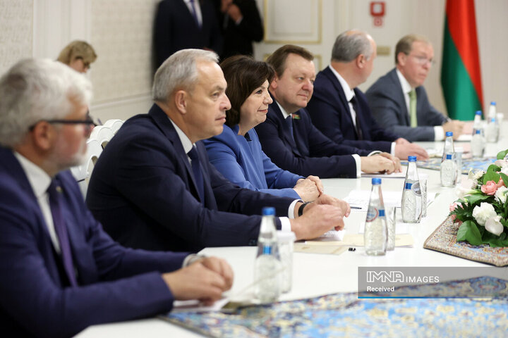 دیدار روسای مجالس بلاروس با رئیس جمهور