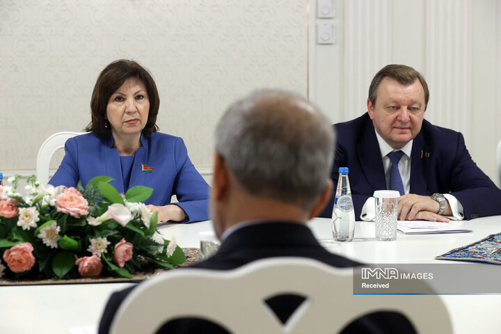 دیدار روسای مجالس بلاروس با رئیس جمهور