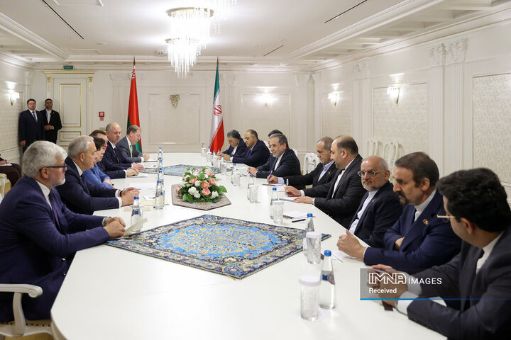 دیدار روسای مجالس بلاروس با رئیس جمهور