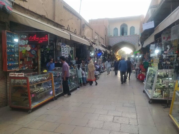 ساماندهی بازار سرپوشیده تا میدان گنجعلی‌خان در کرمان