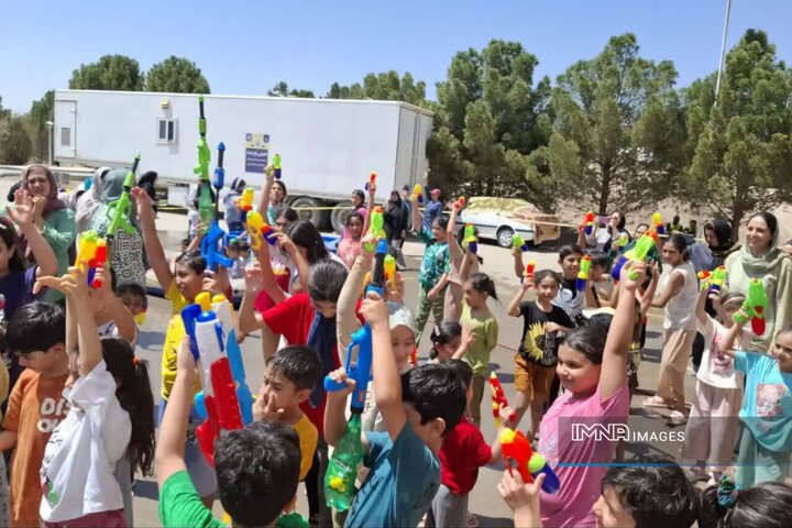 کودکان و نوجوانان اصفهانی در باغ فدک، تابستانی به یادماندنی را تجربه کردند