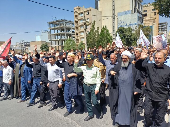 عزاداری مردم ایلام در سالروز رحلت پیامبر (ص) و شهادت امام حسن (ع)