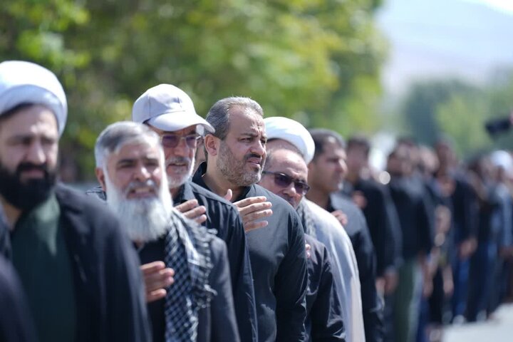 دسته‌روی باشکوه عزاداران ۲۸ صفر  در خرم‌آباد