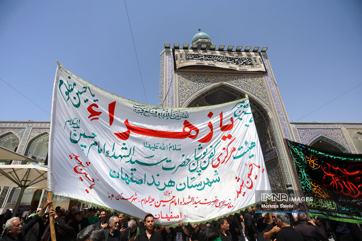 حرم امام رضا (ع) در روز رحلت پیامبر اکرم (ص)