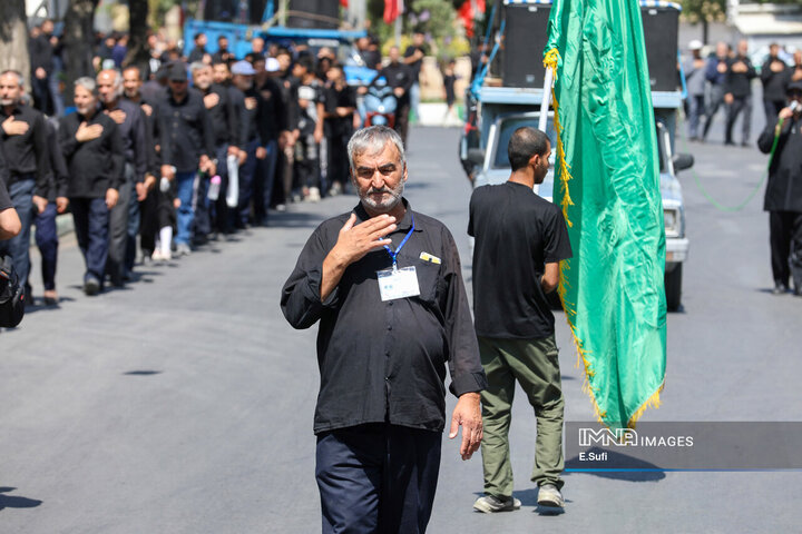 کاروان عزاداری 28 صفر در اراک
