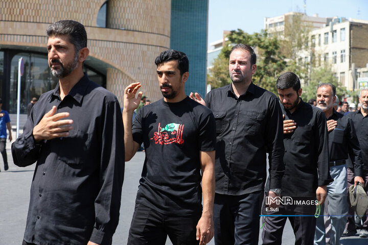 کاروان عزاداری 28 صفر در اراک