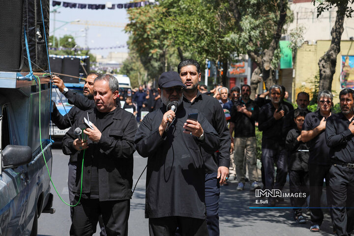 کاروان عزاداری 28 صفر در اراک