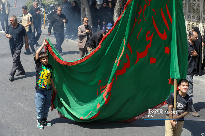 کاروان عزاداری 28 صفر در اراک