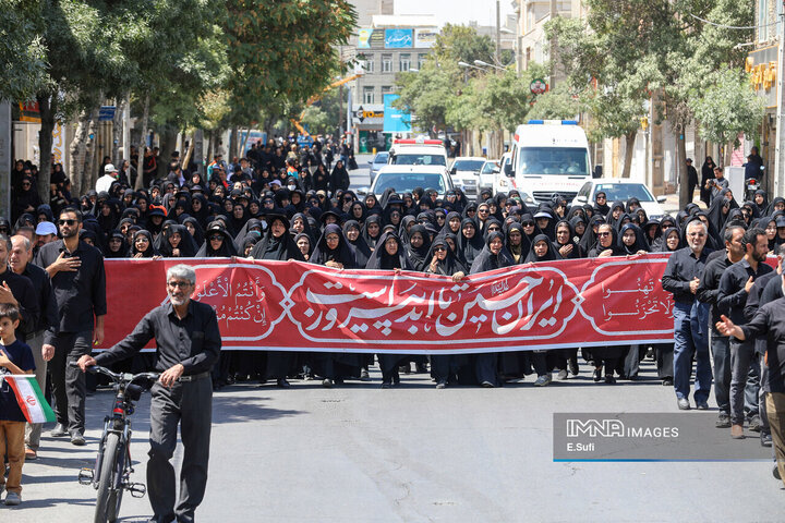 کاروان عزاداری 28 صفر در اراک