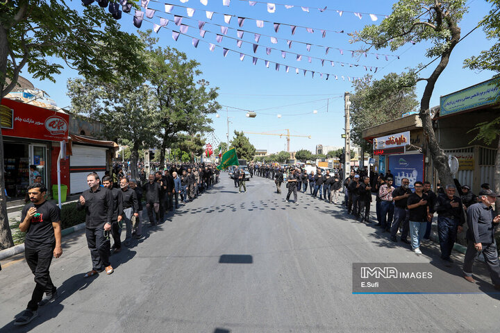 کاروان عزاداری 28 صفر در اراک