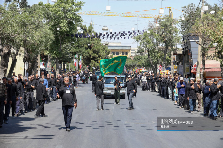 کاروان عزاداری 28 صفر در اراک