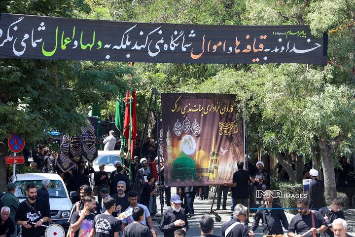 کاروان عزاداری 28 صفر در اراک