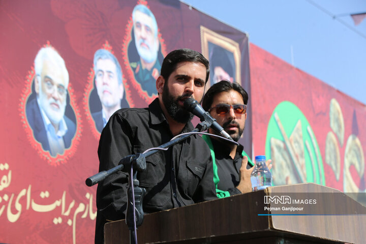 قافله عزاداری رحلت پیامبر اکرم (ص) و شهادت امام حسن مجتبی (ع) در اصفهان