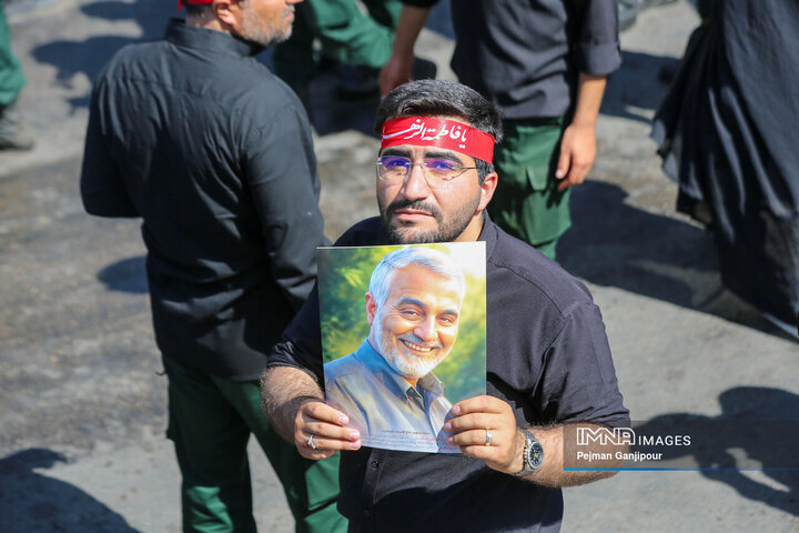 قافله عزاداری رحلت پیامبر اکرم (ص) و شهادت امام حسن مجتبی (ع) در اصفهان