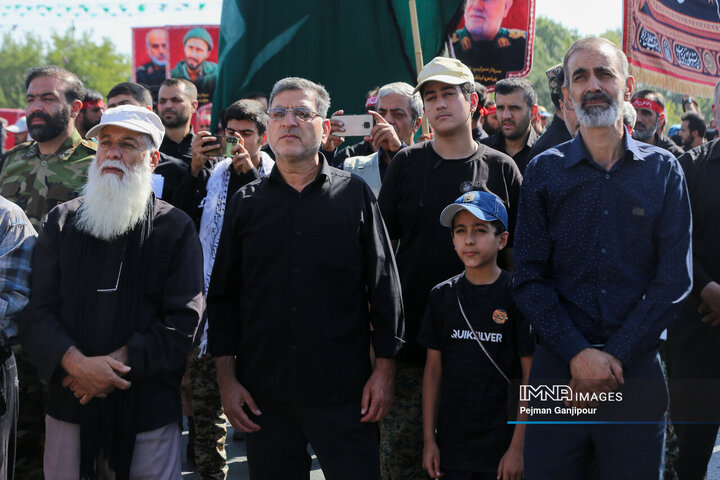 قافله عزاداری رحلت پیامبر اکرم (ص) و شهادت امام حسن مجتبی (ع) در اصفهان