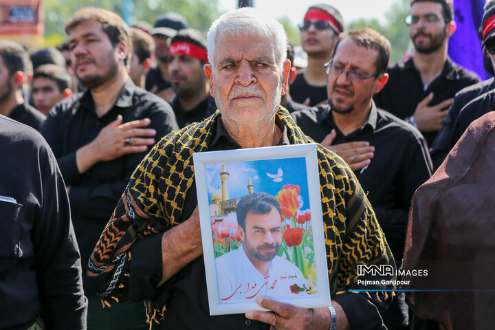 قافله عزاداری رحلت پیامبر اکرم (ص) و شهادت امام حسن مجتبی (ع) در اصفهان