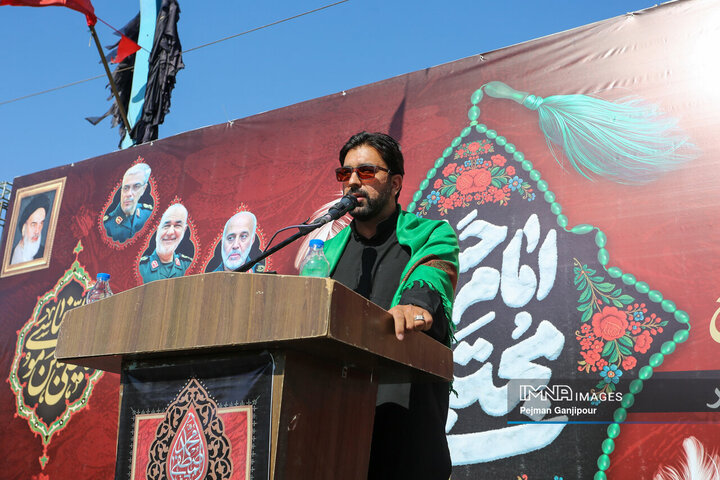 قافله عزاداری رحلت پیامبر اکرم (ص) و شهادت امام حسن مجتبی (ع) در اصفهان