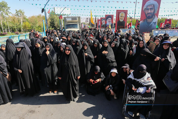 قافله عزاداری رحلت پیامبر اکرم (ص) و شهادت امام حسن مجتبی (ع) در اصفهان