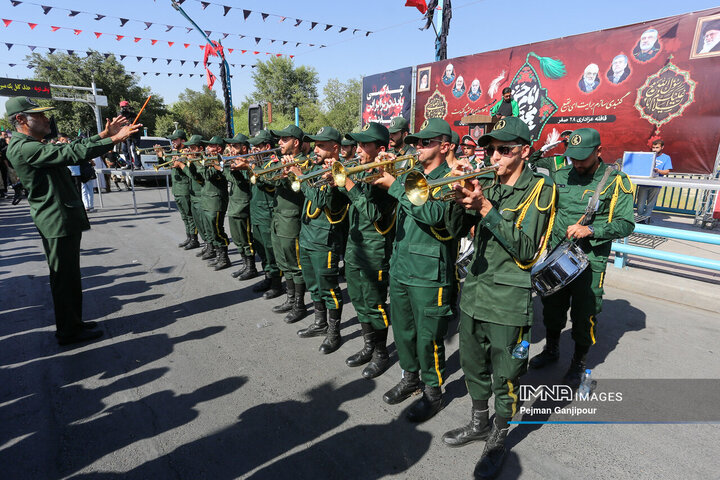 قافله عزاداری رحلت پیامبر اکرم (ص) و شهادت امام حسن مجتبی (ع) در اصفهان