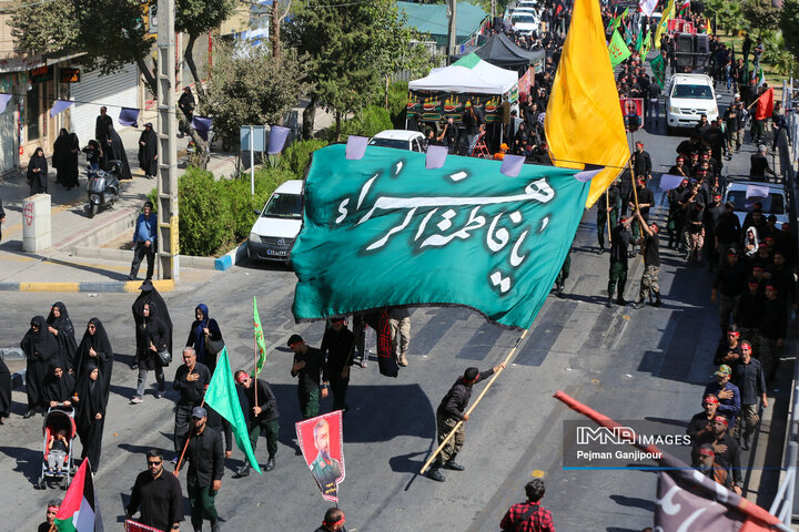 قافله عزاداری رحلت پیامبر اکرم (ص) و شهادت امام حسن مجتبی (ع) در اصفهان