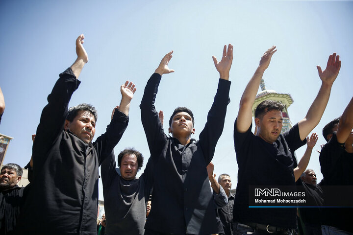 مراسم عزاداري ‌28 صفردر حرم حضرت معصومه(س)