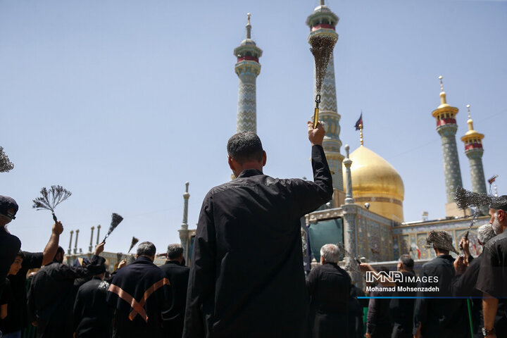 مراسم عزاداري ‌28 صفردر حرم حضرت معصومه(س)