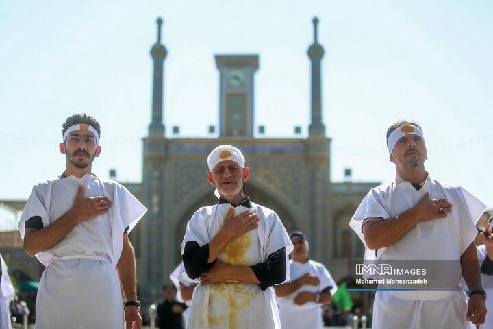 مراسم عزاداري ‌28 صفردر حرم حضرت معصومه(س)