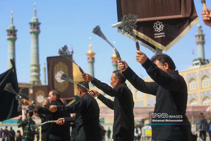 مراسم عزاداري ‌28 صفردر حرم حضرت معصومه(س)