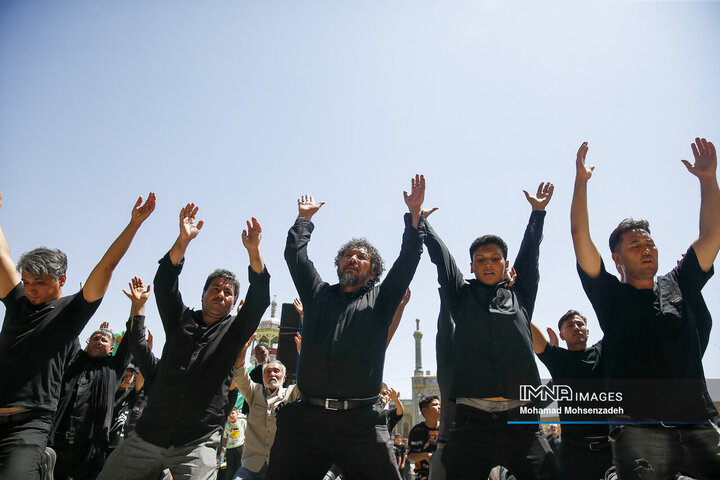 مراسم عزاداري ‌28 صفردر حرم حضرت معصومه(س)