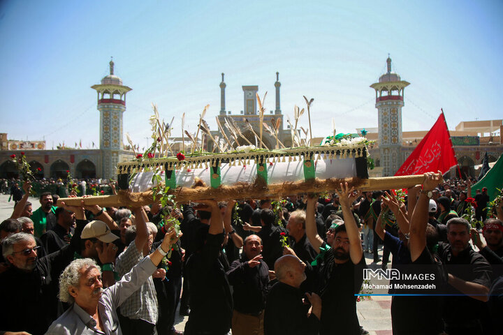 مراسم عزاداري ‌28 صفردر حرم حضرت معصومه(س)