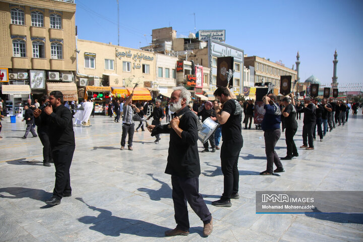 مراسم عزاداري ‌28 صفردر حرم حضرت معصومه(س)