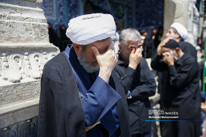 مراسم عزاداري ‌28 صفردر حرم حضرت معصومه(س)