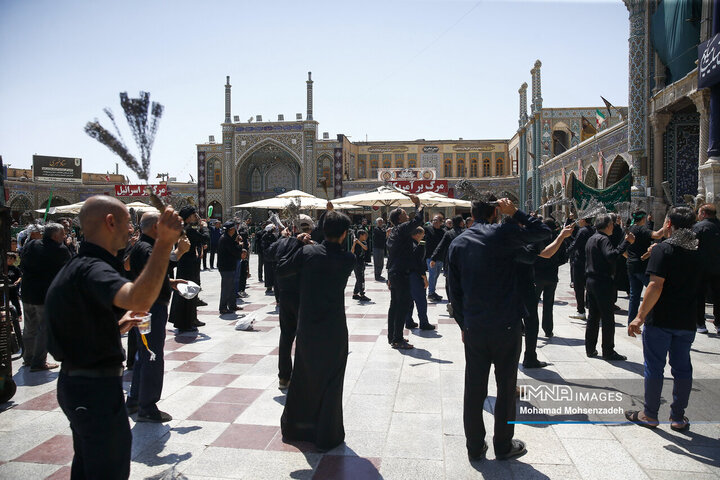 مراسم عزاداري ‌28 صفردر حرم حضرت معصومه(س)