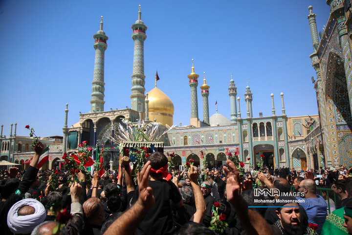 مراسم عزاداري ‌28 صفردر حرم حضرت معصومه(س)