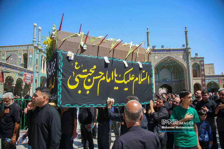 مراسم عزاداري ‌28 صفردر حرم حضرت معصومه(س)