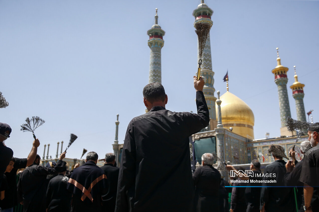 از سلاله نور تا مأمن کرامت؛ قم همنفس مشهد در ماتم نگین طوس