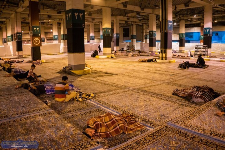 پارکینگ های حرم رضوی برای اسکان رایگان زائران تجهیز شد + جزئیات