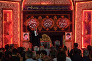 فیلم| حرم شاهچراغ (ع) غرق در ماتم شهادت امام هشتم