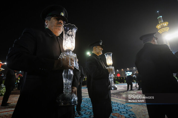 خطبه خوانی شب شهادت امام رضا (ع)