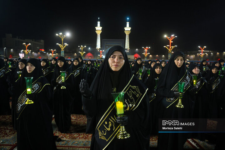 خطبه خوانی شب شهادت امام رضا (ع)