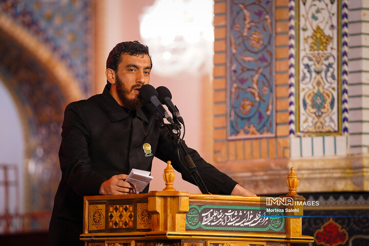 خطبه خوانی شب شهادت امام رضا (ع)