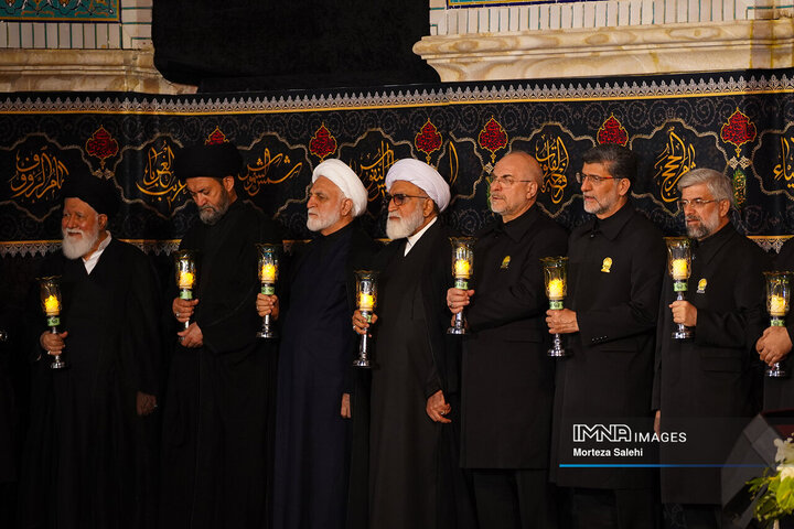 خطبه خوانی شب شهادت امام رضا (ع)