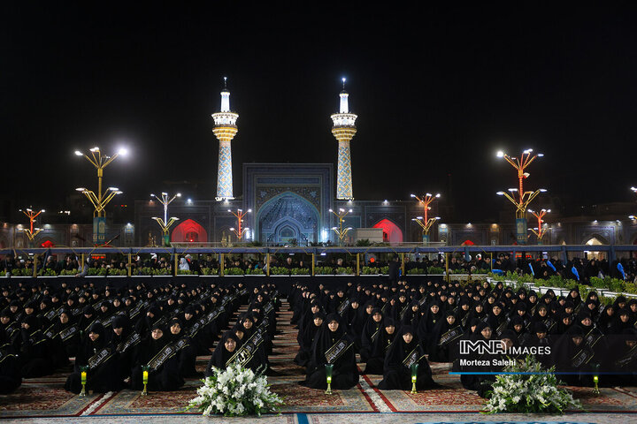 خطبه خوانی شب شهادت امام رضا (ع)