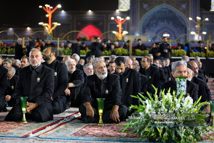 خطبه خوانی شب شهادت امام رضا (ع)