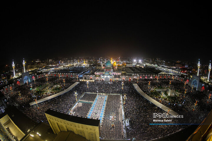 خطبه خوانی شب شهادت امام رضا (ع)