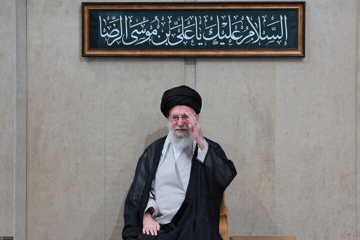 مراسم عزاداری شهادت امام رضا (ع) با حضور رهبر انقلاب