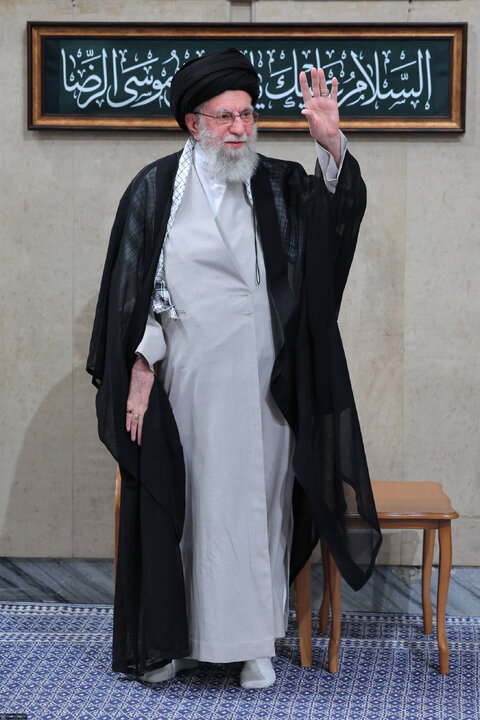 مراسم عزاداری شهادت امام رضا (ع) با حضور رهبر انقلاب